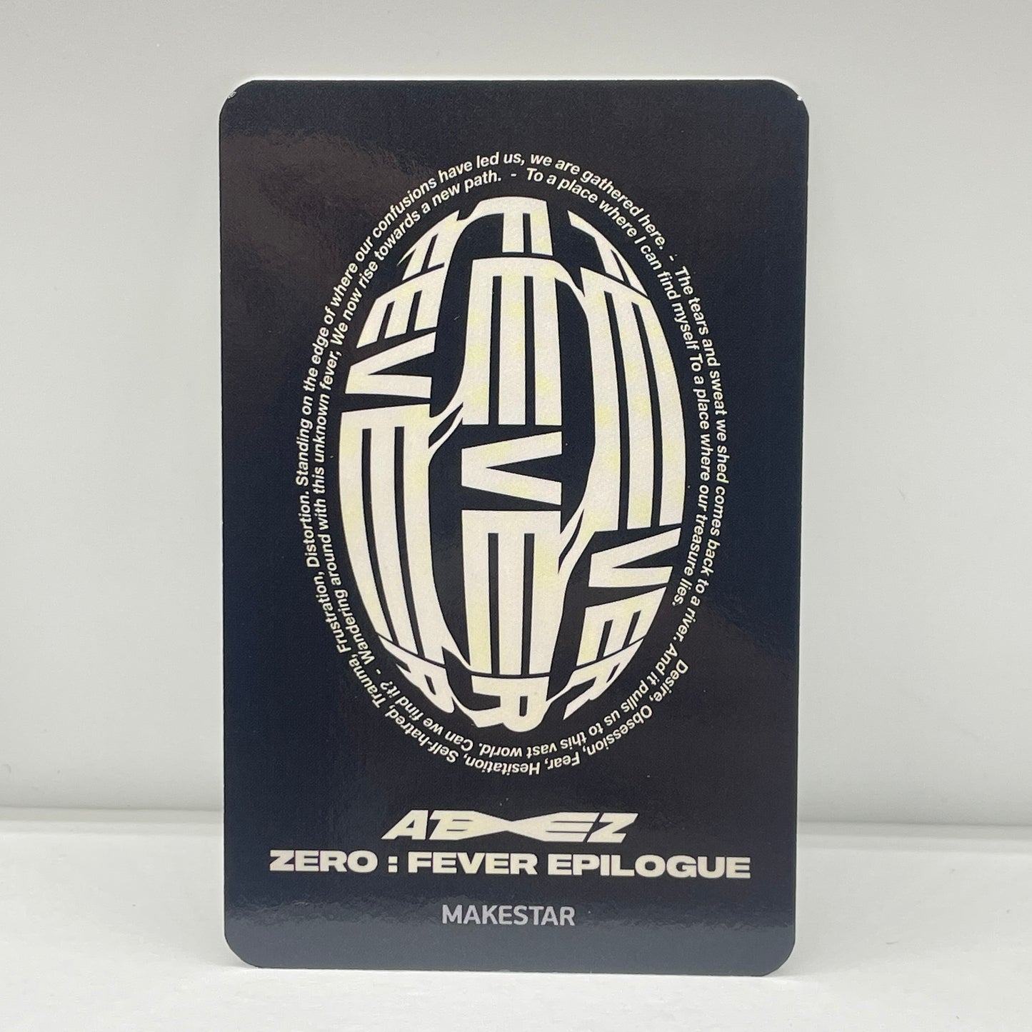 ATEEZ ZERO : FEVER EPILOGUE MAKESTAR Photocard