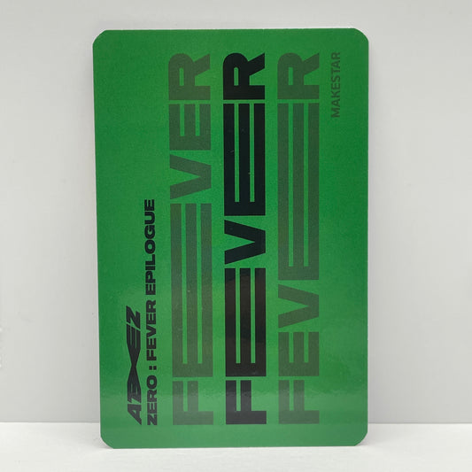 ATEEZ ZERO : FEVER EPILOGUE MAKESTAR トレカ