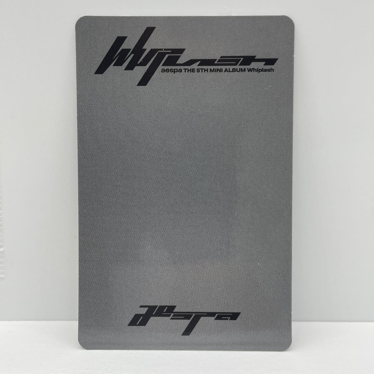 aespa Whiplash HMV トレカ