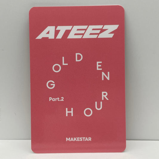 ATEEZ GOLDEN HOUR : Part.2 MAKESTAR ラキドロ トレカ