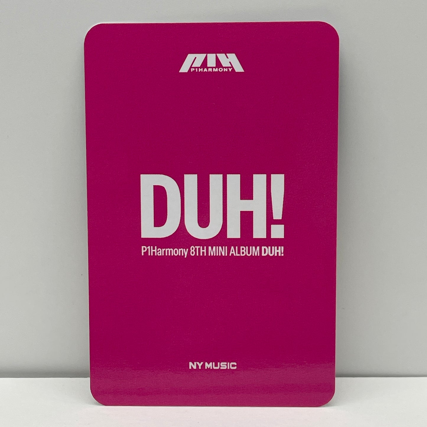 P1Harmony DUH! NY MUSIC トレカ