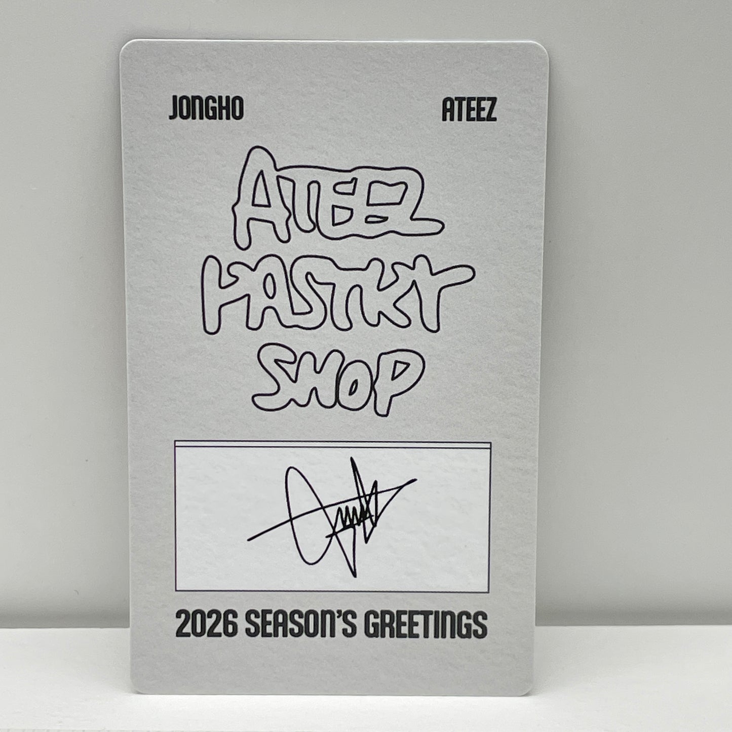 ATEEZ 2026 SEASON'S GREETINGS 封入 トレカ