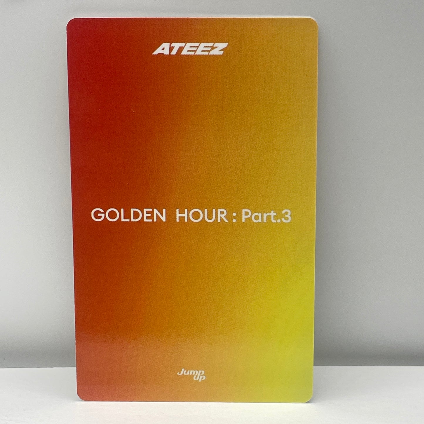 ATEEZ GOLDEN HOUR : Part.3 Jump Up トレカ