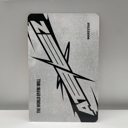 ATEEZ THE WORLD EP.FIN : WILL MAKESTAR トレカ