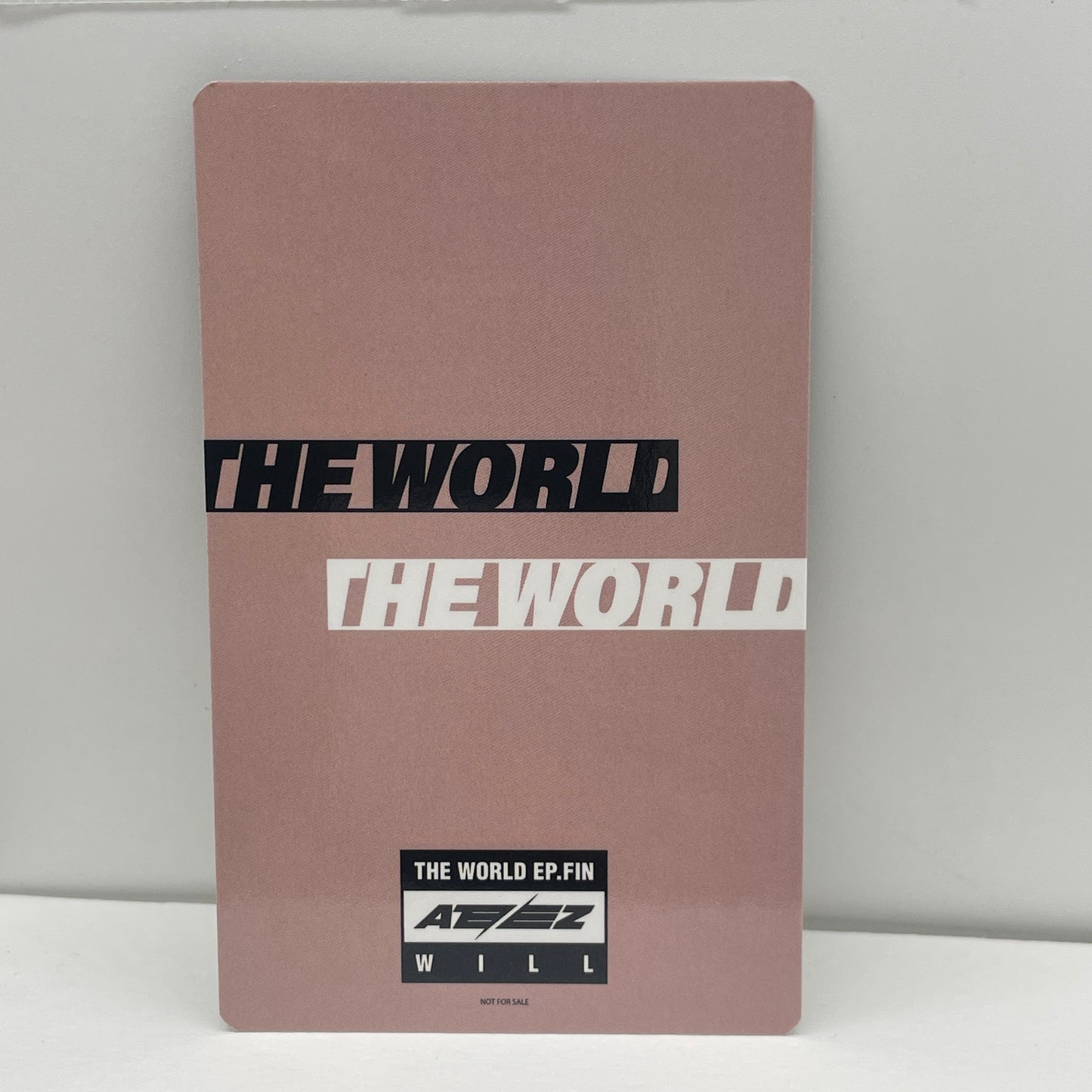 ATEEZ THE WORLD EP.FIN : WILL TOWER RECORDS ラキドロ トレカ