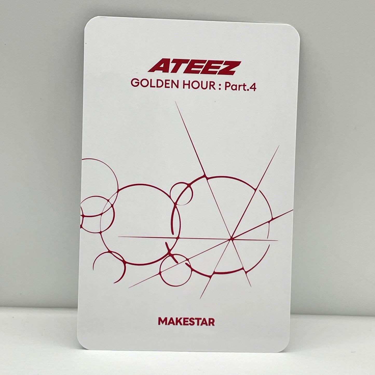 ATEEZ GOLDEN HOUR : Part.4 MAKESTAR ラキドロ トレカ