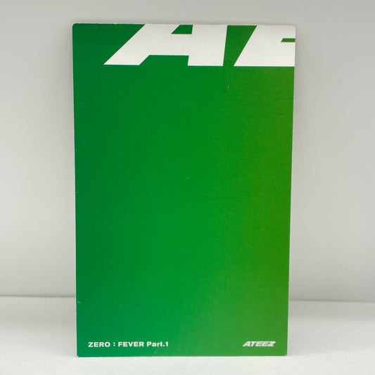 ATEEZ ZERO : FEVER Part.1 MMT Photocard