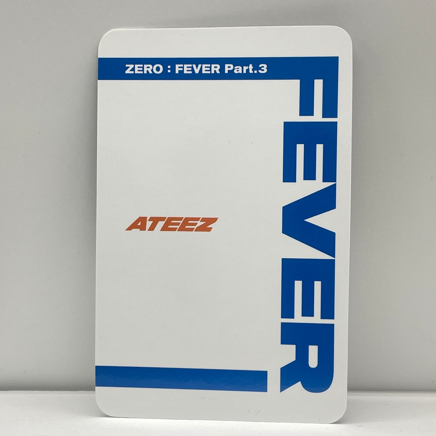 ATEEZ ZERO : FEVER Part.3 SOUNDWAVE Photocard