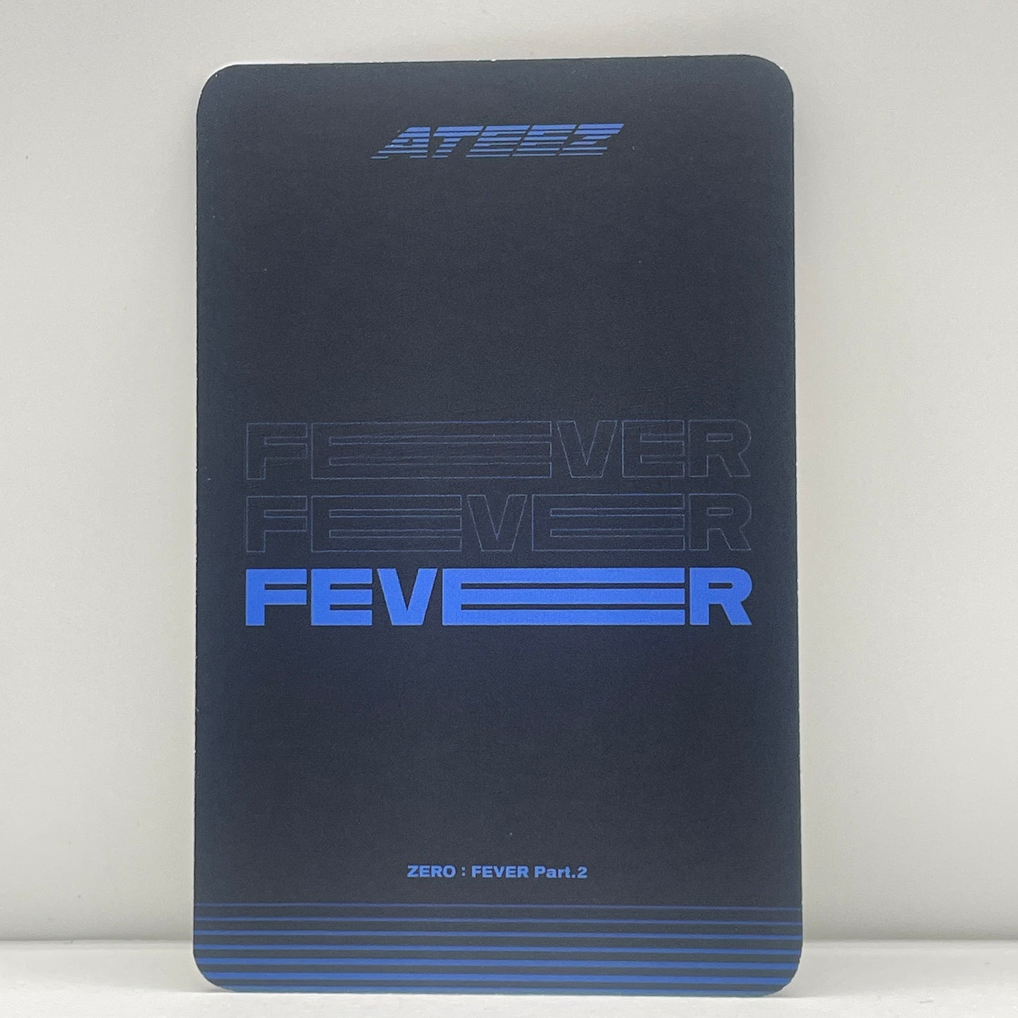 ATEEZ ZERO : FEVER Part.2 Ktown4U Photocard