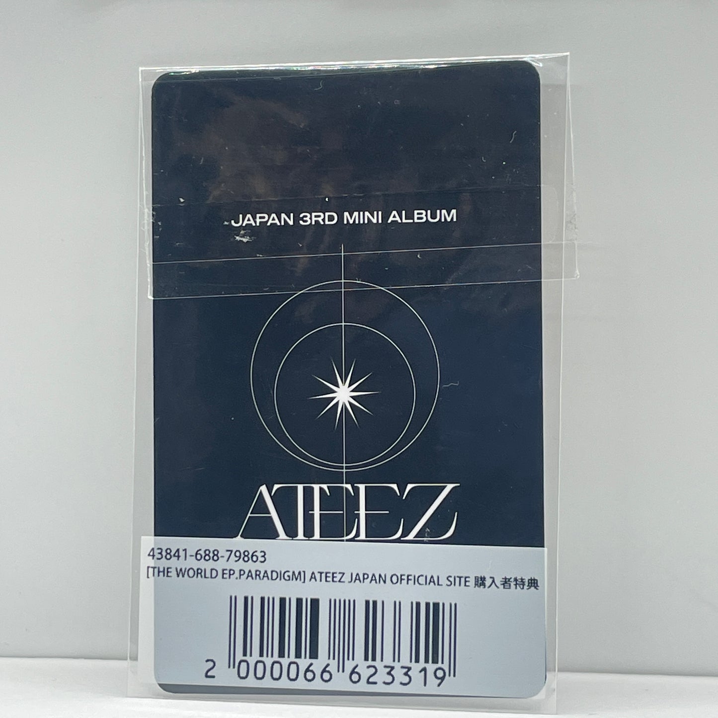 ATEEZ PARADIGM Japan Fan Club Photocard
