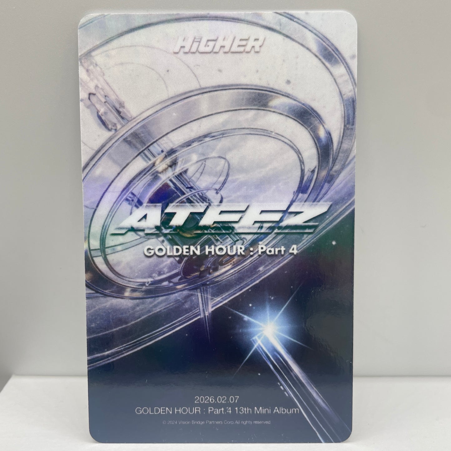 ATEEZ higher  NASA  Photocard