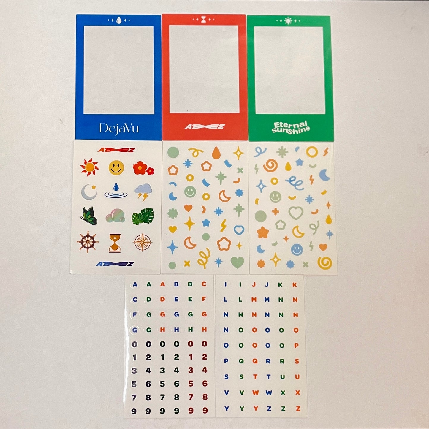 ATEEZ ZERO : FEVER Part.3 SubK Shop DIY POLAROID DECO SET