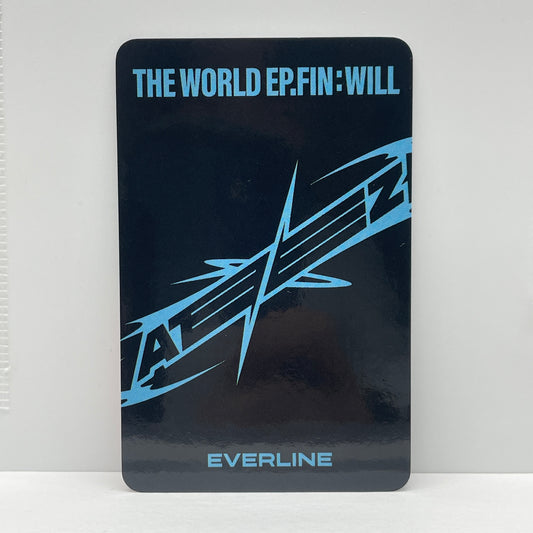 ATEEZ THE WORLD EP.FIN : WILL EVERLINE トレカ
