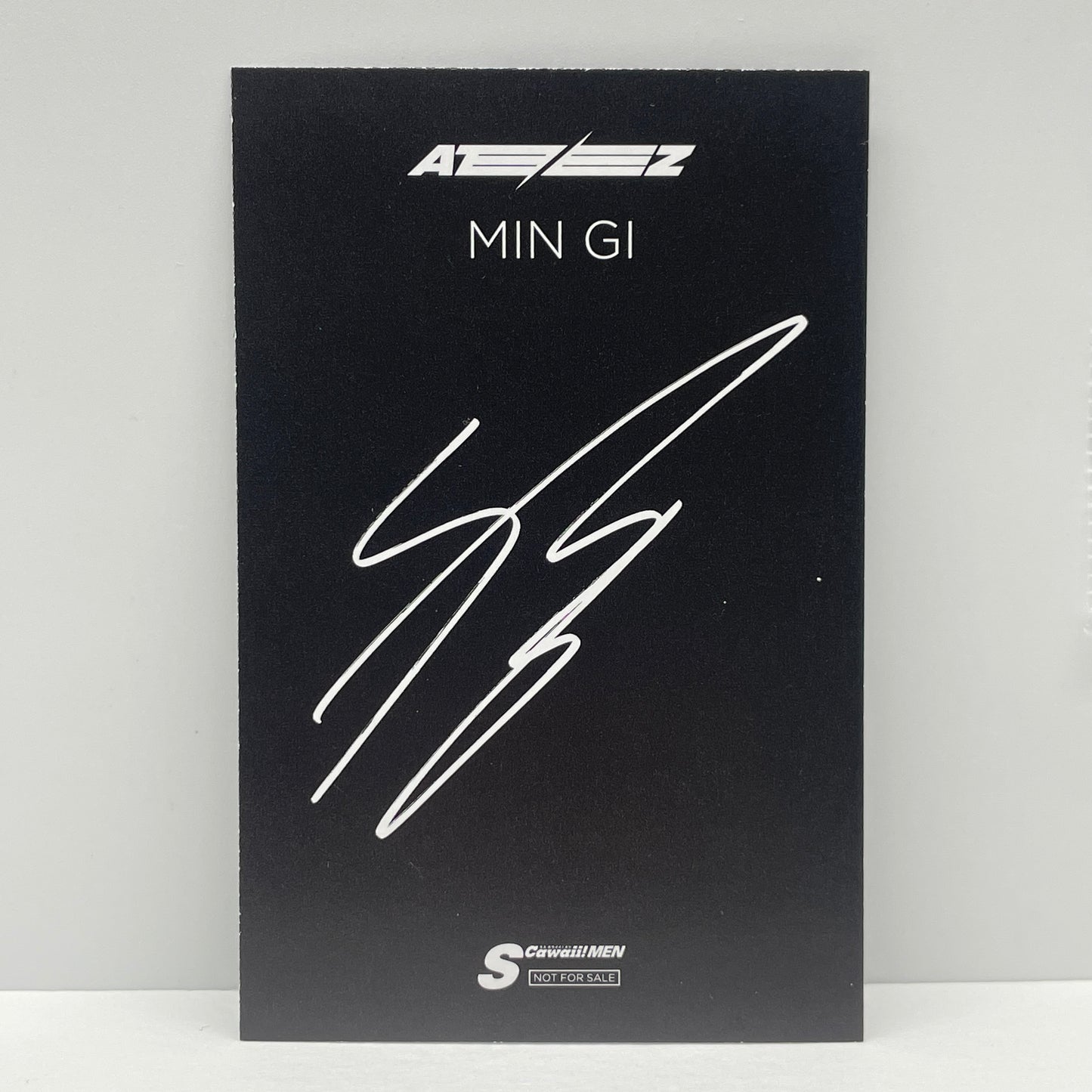 ATEEZ S cawaii! MEN BLACK トレカ