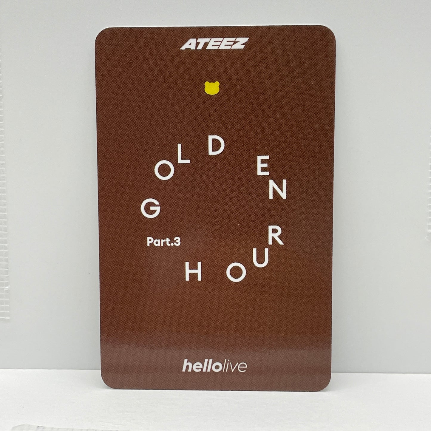 ATEEZ GOLDEN HOUR : Part.3 Hellolive トレカ