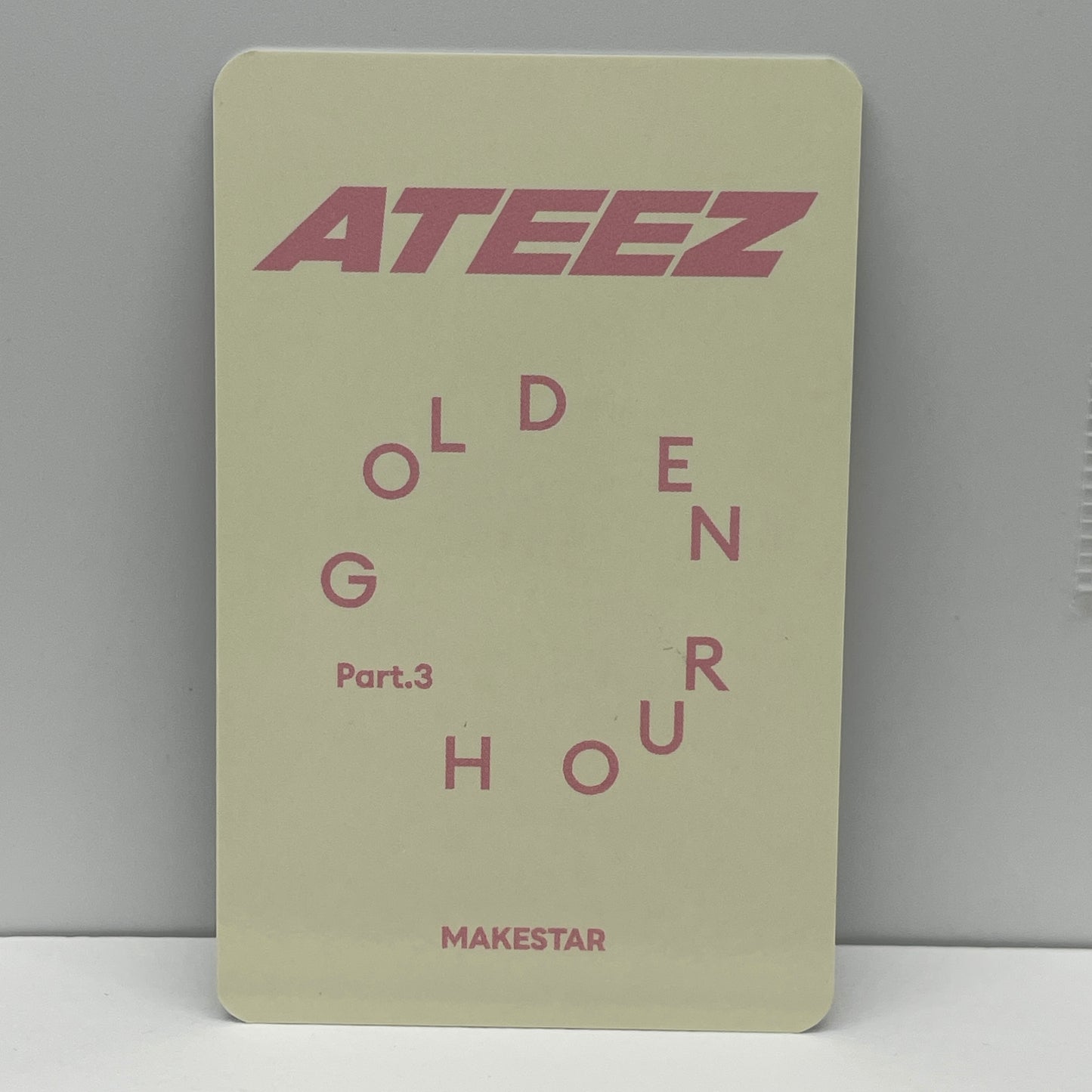 ATEEZ Golden Hour : Part.3 MAKESTAR ラキドロ ユニット トレカ
