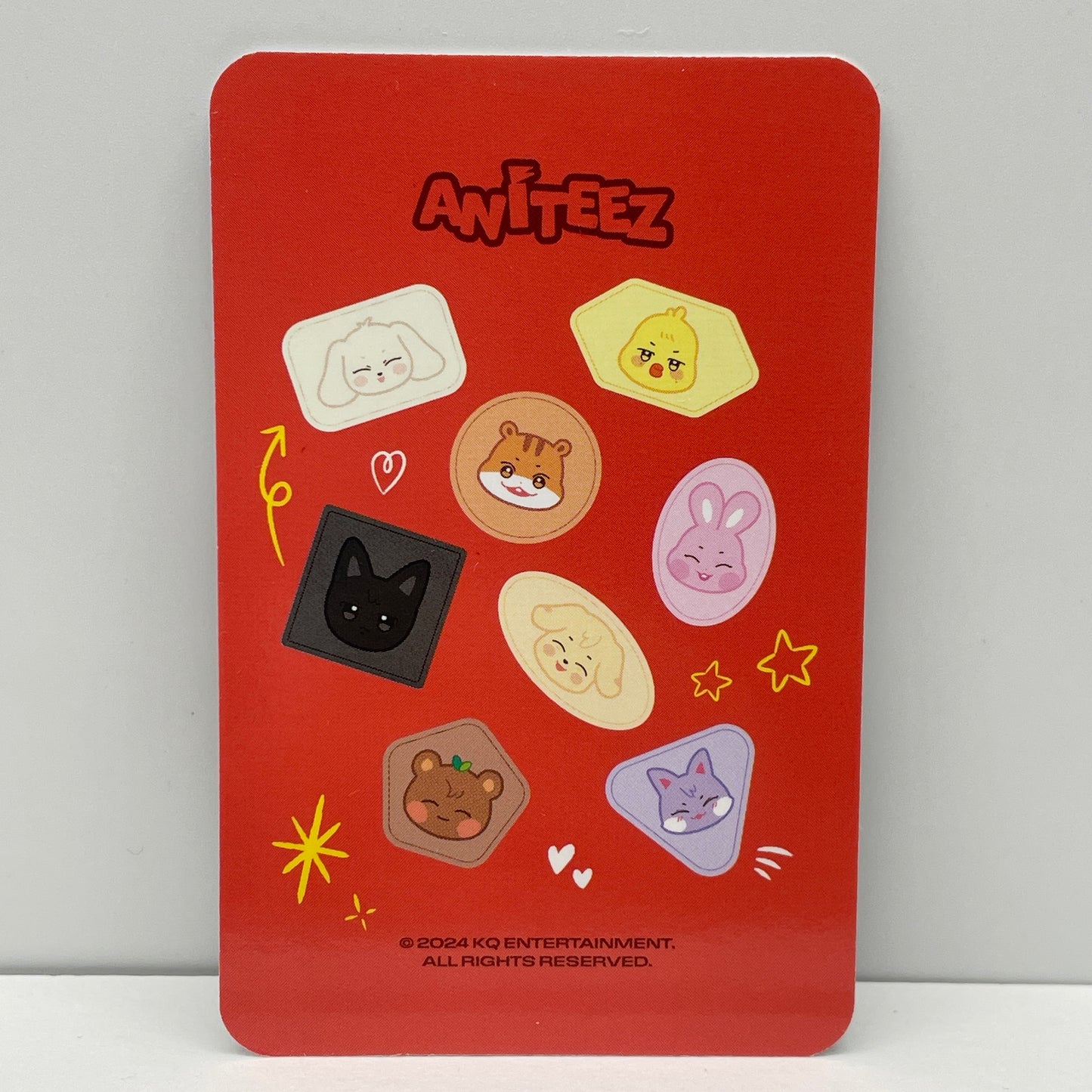 ATEEZ ANITEEZ US POPUP Exclusive Collect Book Photocard