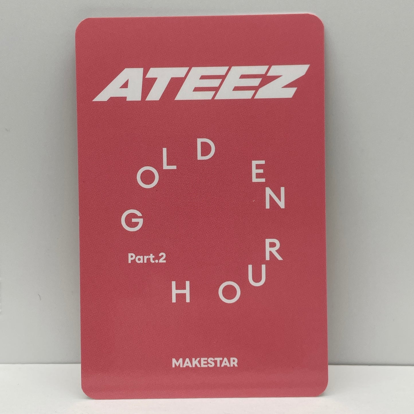 ATEEZ GOLDEN HOUR : Part.2  MAKESTAR ラキドロ トレカ
