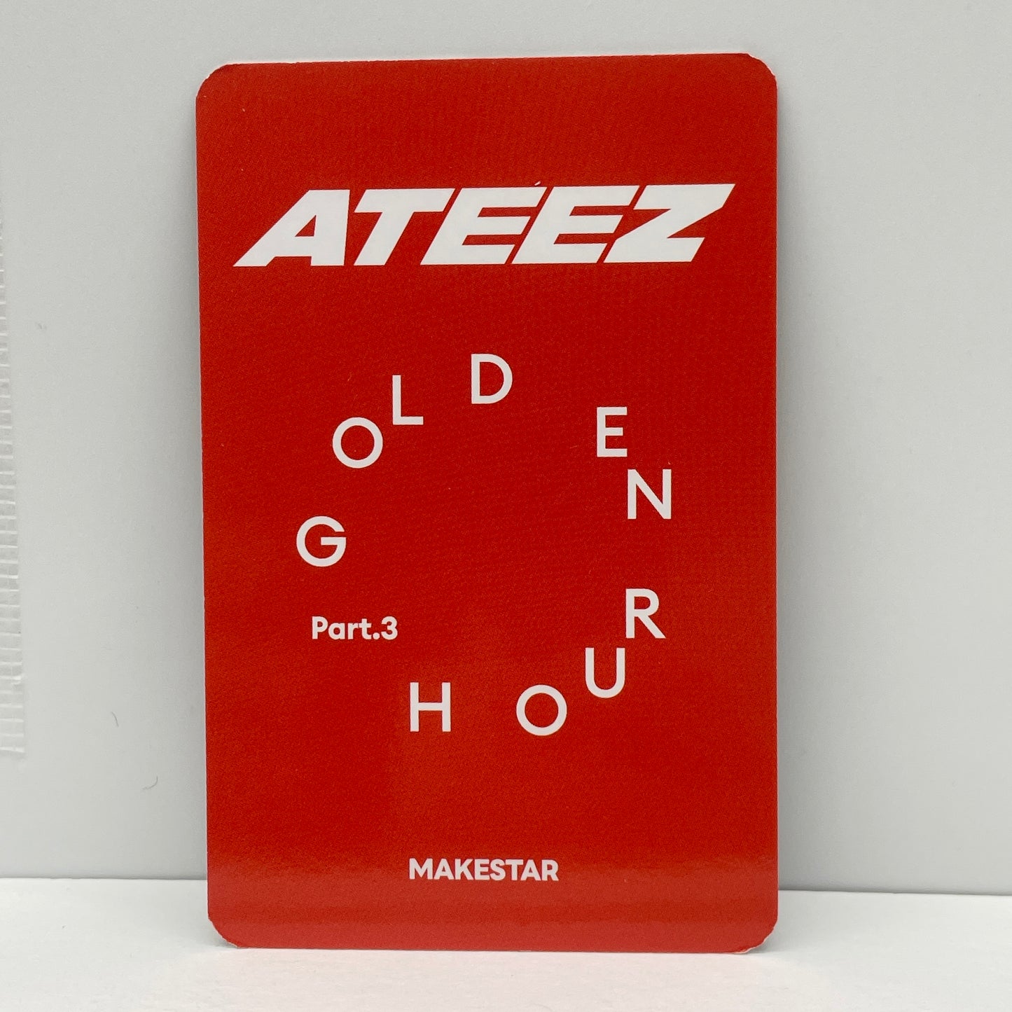 ATEEZ GOLDEN HOUR : Part.3  MAKESTAR トレカ