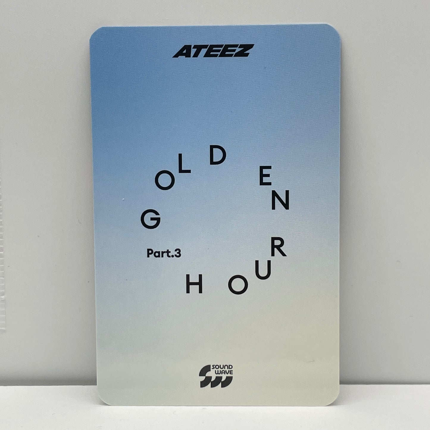 ATEEZ GOLDEN HOUR : Part.3 SOUNDWAVE トレカ
