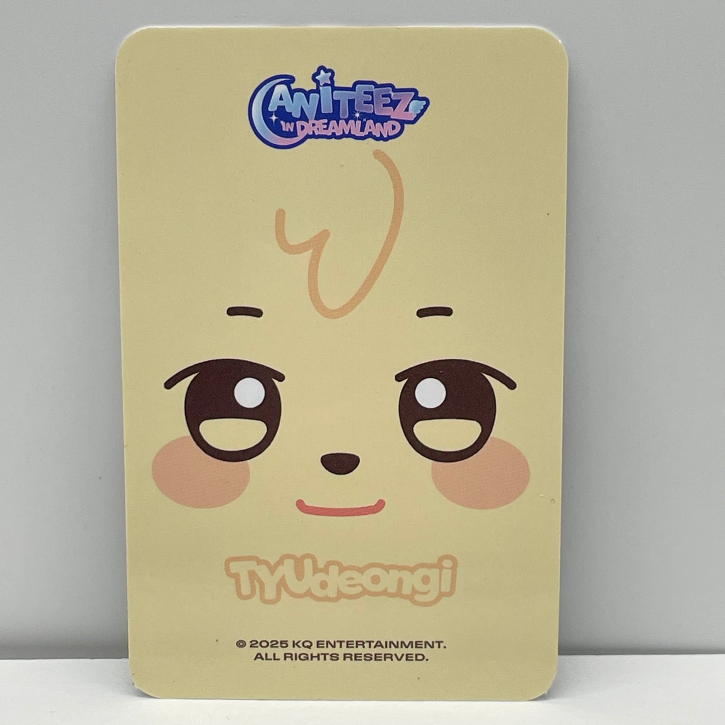 ATEEZ ANITEEZ IN DREAMLAND Mini Face Keyring Photocard