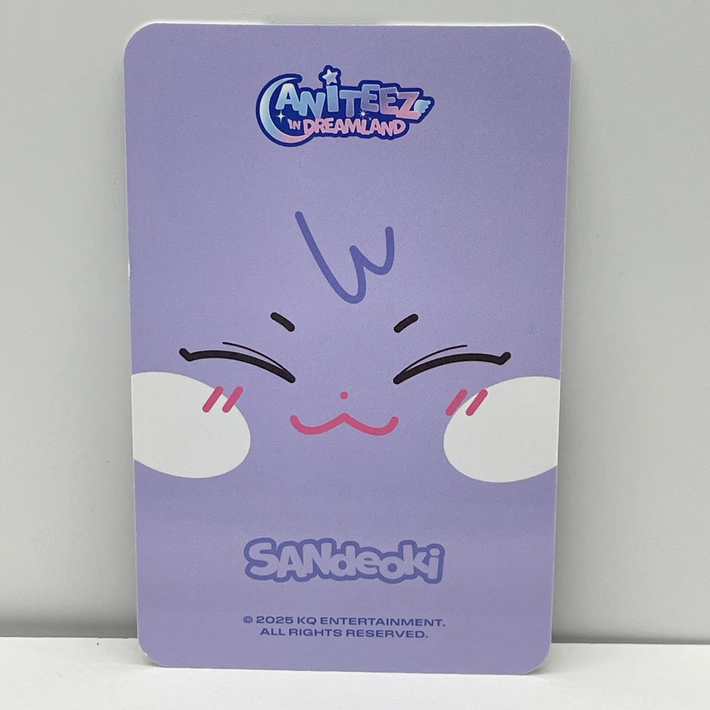 ATEEZ ANITEEZ IN DREAMLAND Mini Face Keyring Photocard