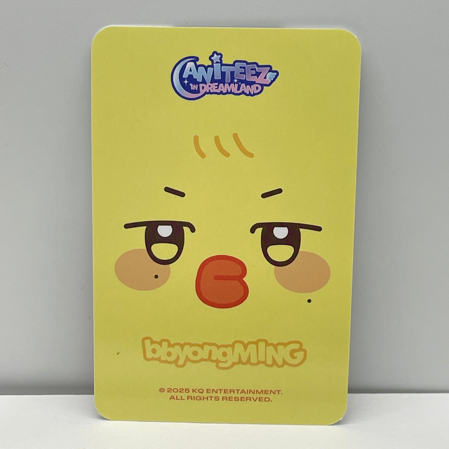 ATEEZ ANITEEZ IN DREAMLAND Mini Face Keyring Photocard