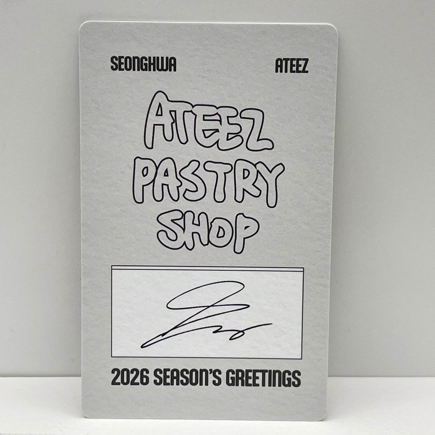 ATEEZ 2026 SEASON'S GREETINGS 封入 トレカ