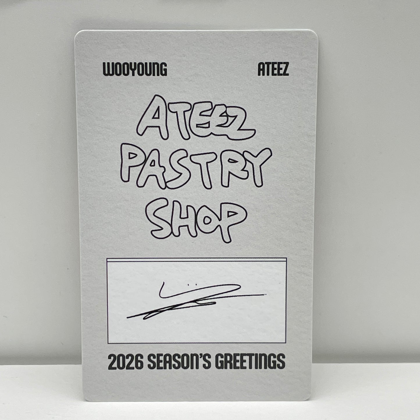ATEEZ 2026 SEASON'S GREETINGS 封入 トレカ