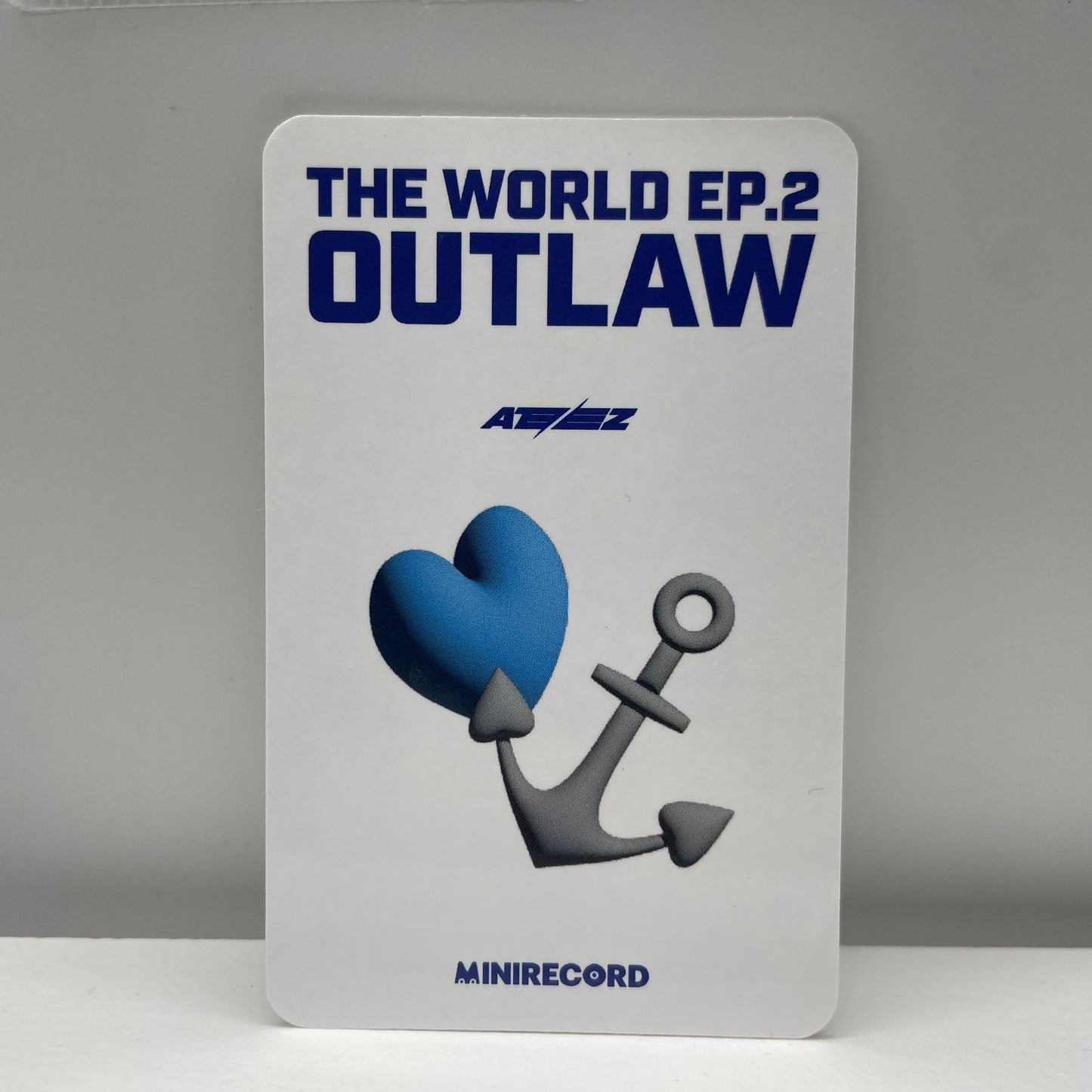 ATEEZ THE WORLD EP.2 : OUTLAW MINIRECORD ラキドロ トレカ