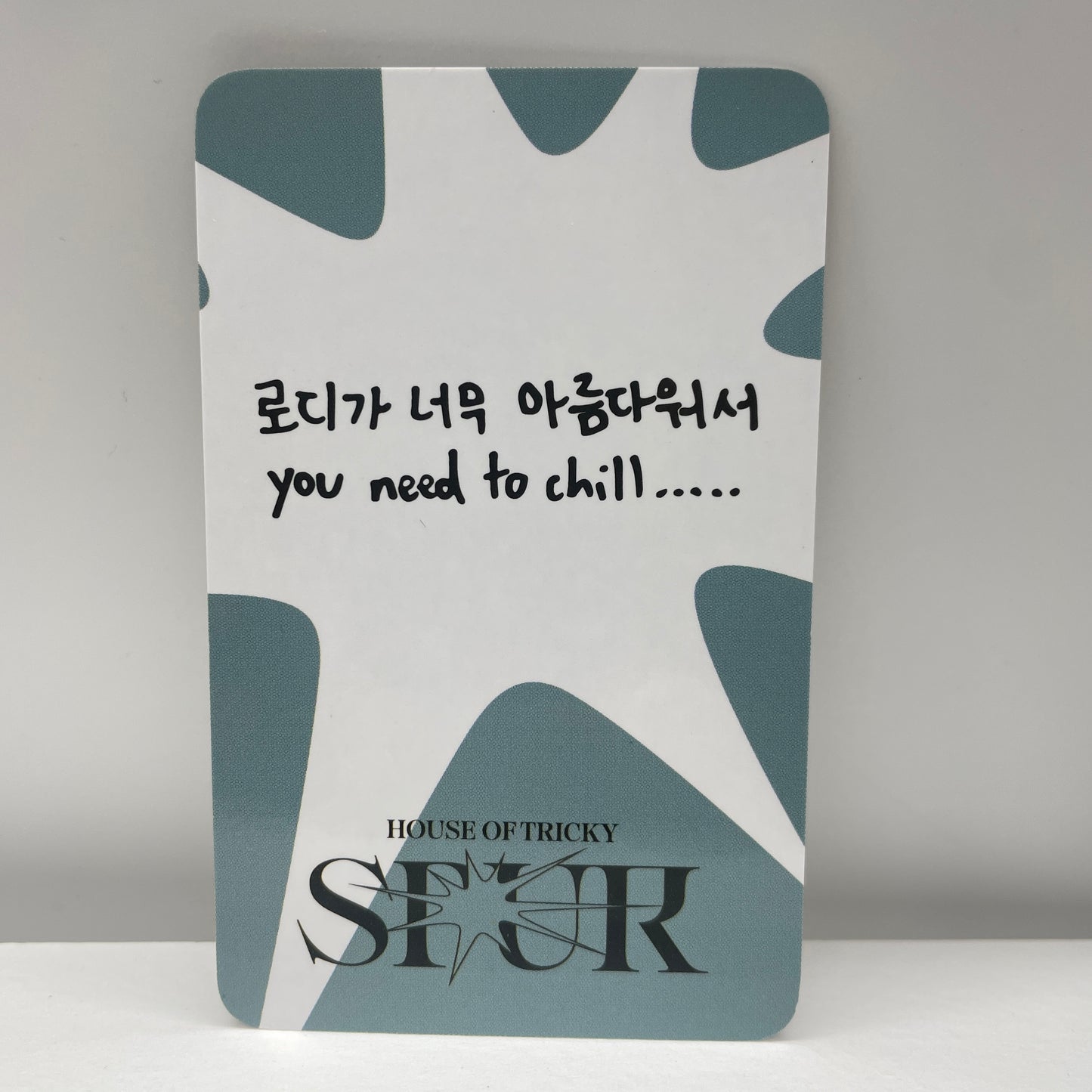 xikers HOUSE OF TRICKY : SPUR Photoshoot Photocard