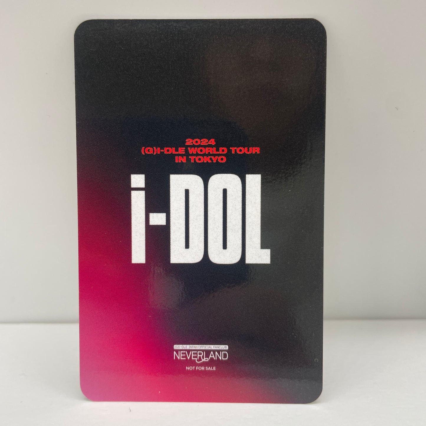 i-dle 2024 [iDOL] IN TOKYO FC JoinBonus Photocard
