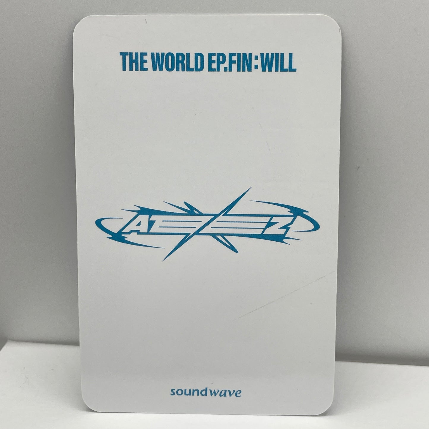 ATEEZ THE WORLD EP.FIN : WILL SOUNDWAVE  トレカ