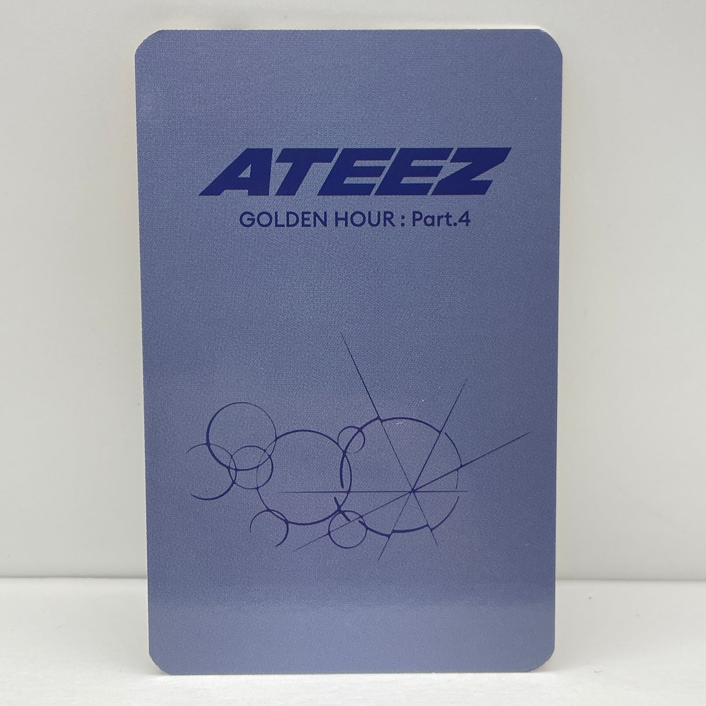 ATEEZ GOLDEN HOUR : Part.4 MUSINSA Photocard