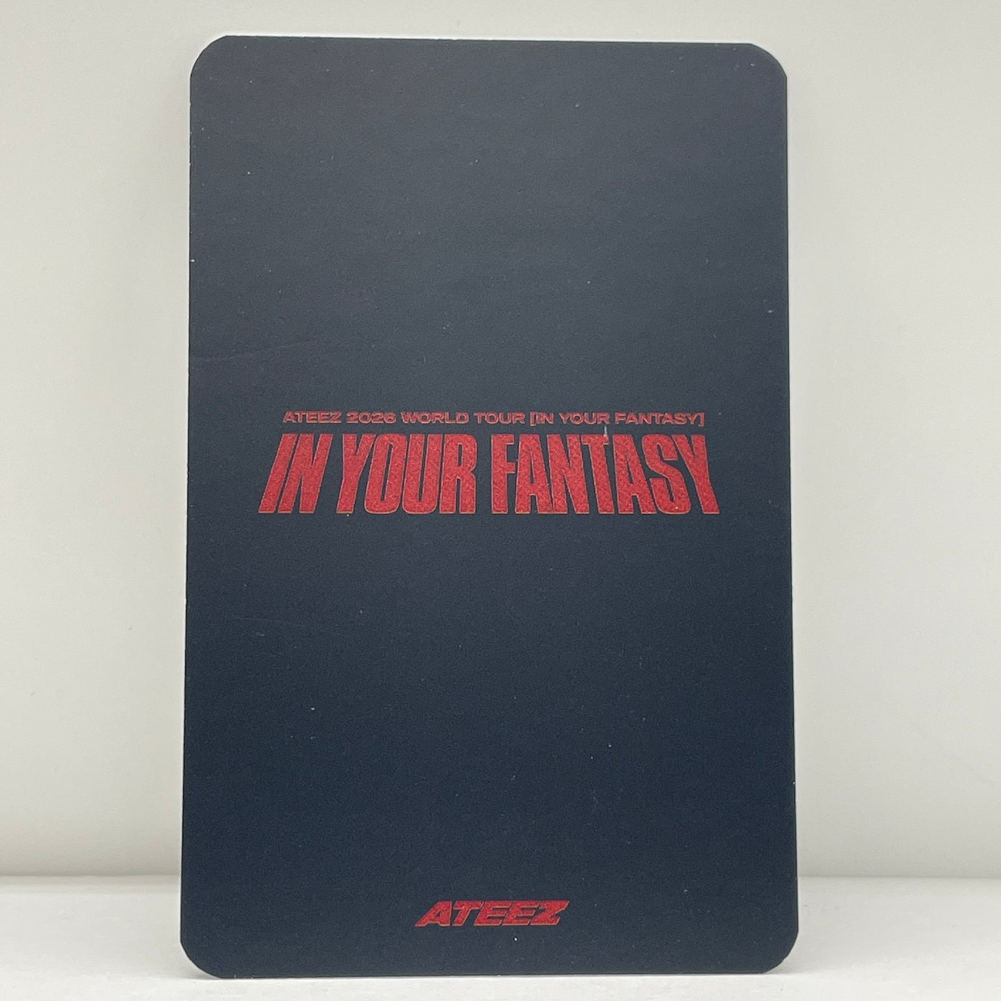 ATEEZ 2026 WORLD TOUR [IN YOUR FANTASY] IN ASIA&AUSTRALIA 購入特典 トレカ