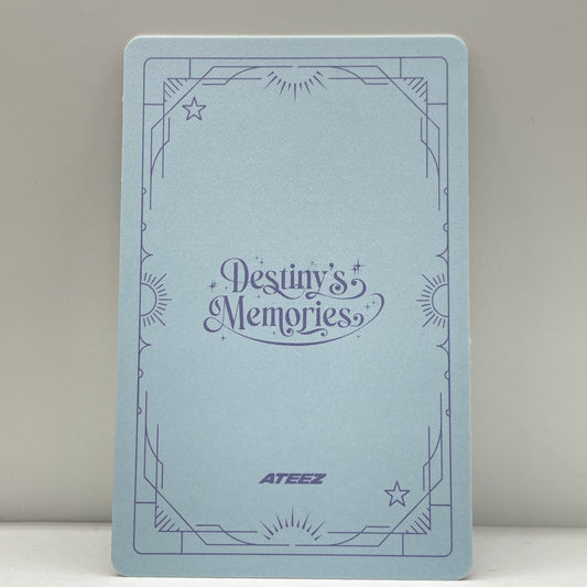 ATEEZ Destiny's Memories TOKYO&OSAKA Handkerchief Photocard
