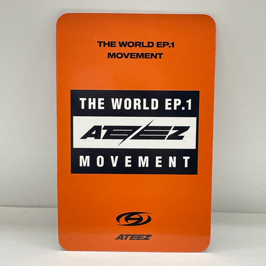 ATEEZ THE WORLD EP.1 : MOVEMENT MAKESTAR Photocard