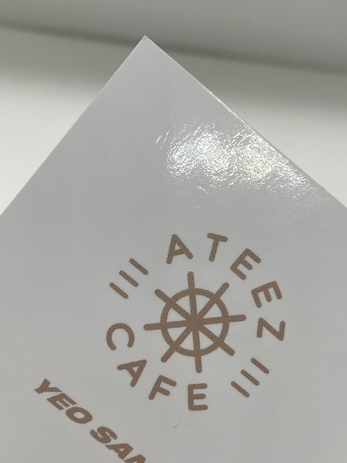ATEEZ TOWER RECORDS CAFE Photocard