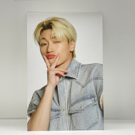 ATEEZ S cawaii! MEN WHITE Photocard