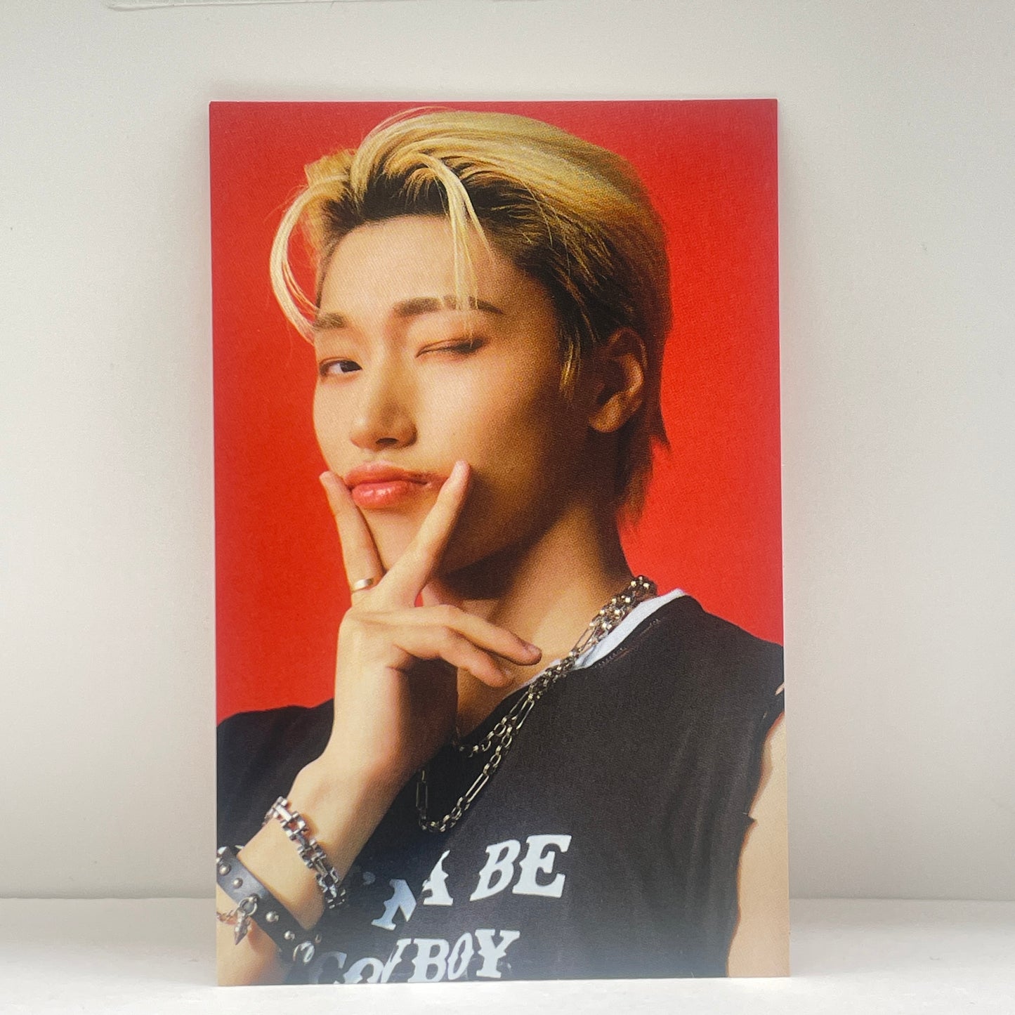 ATEEZ S cawaii! MEN RED Photocard