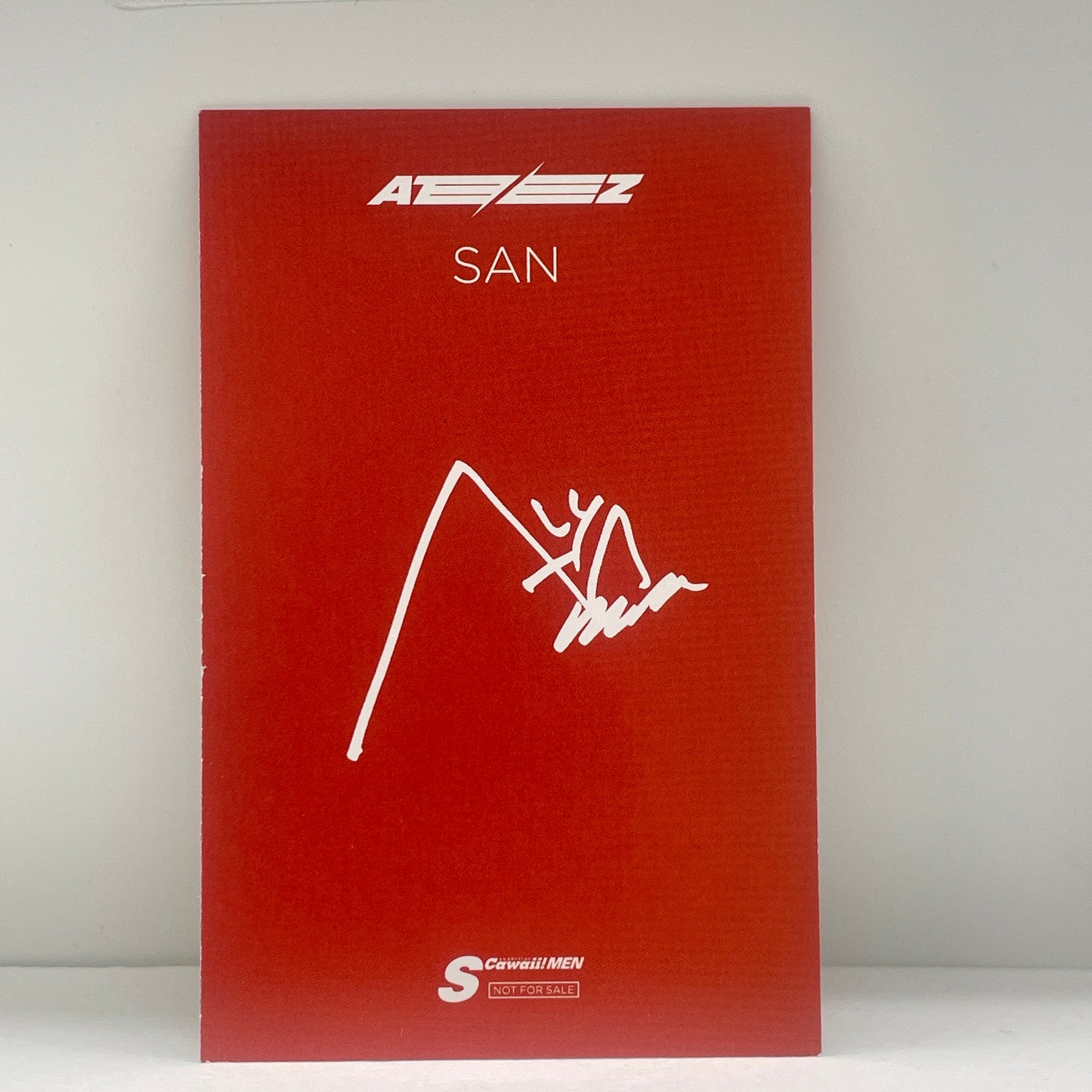 ATEEZ S cawaii! MEN RED Photocard
