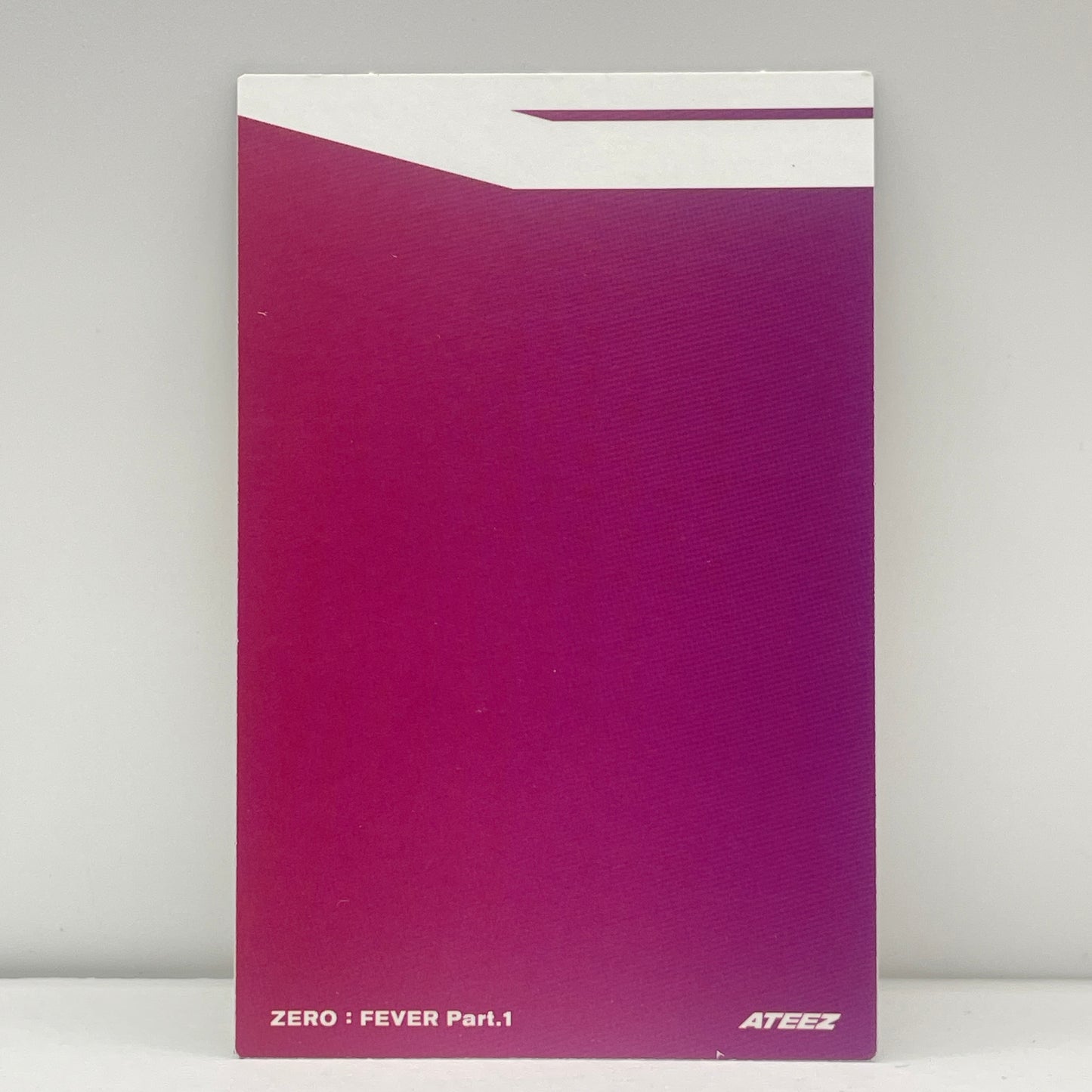 ATEEZ ZERO : FEVER Part.1 MMT Photocard