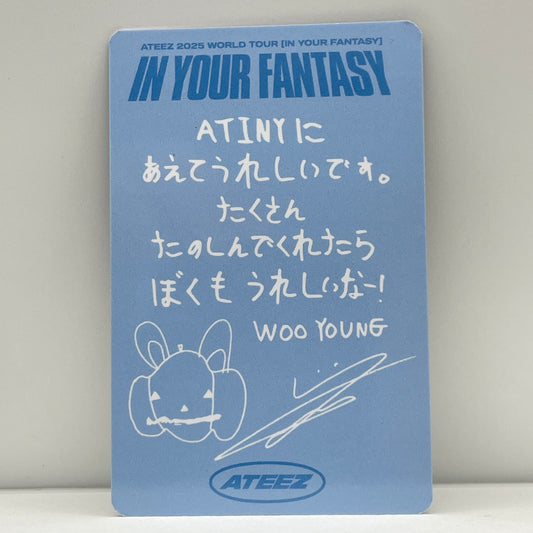ATEEZ 2026 WORLD TOUR [IN YOUR FANTASY] IN JAPAN Purchase Bonus Photocard