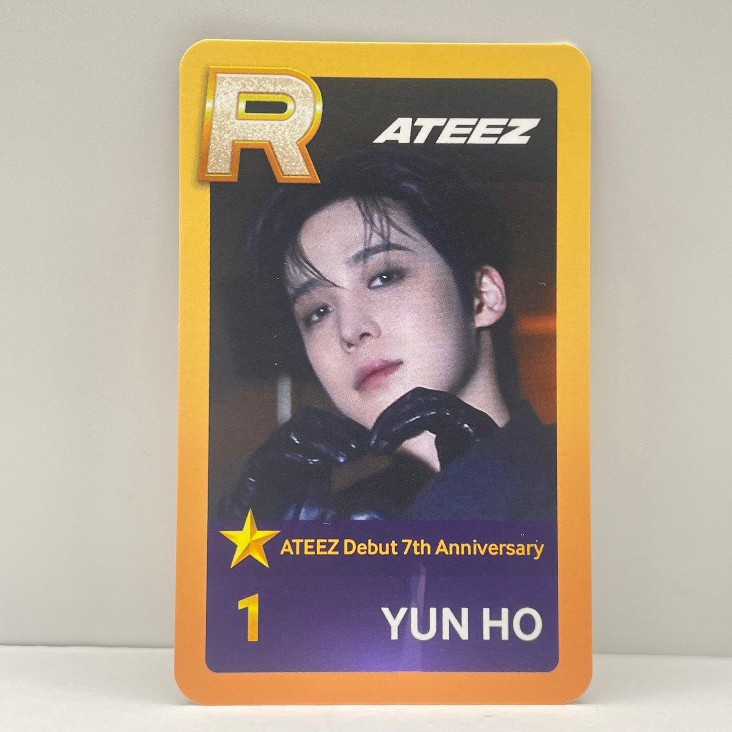ATEEZ SUPERSTAR 7th Anniversary Photocard