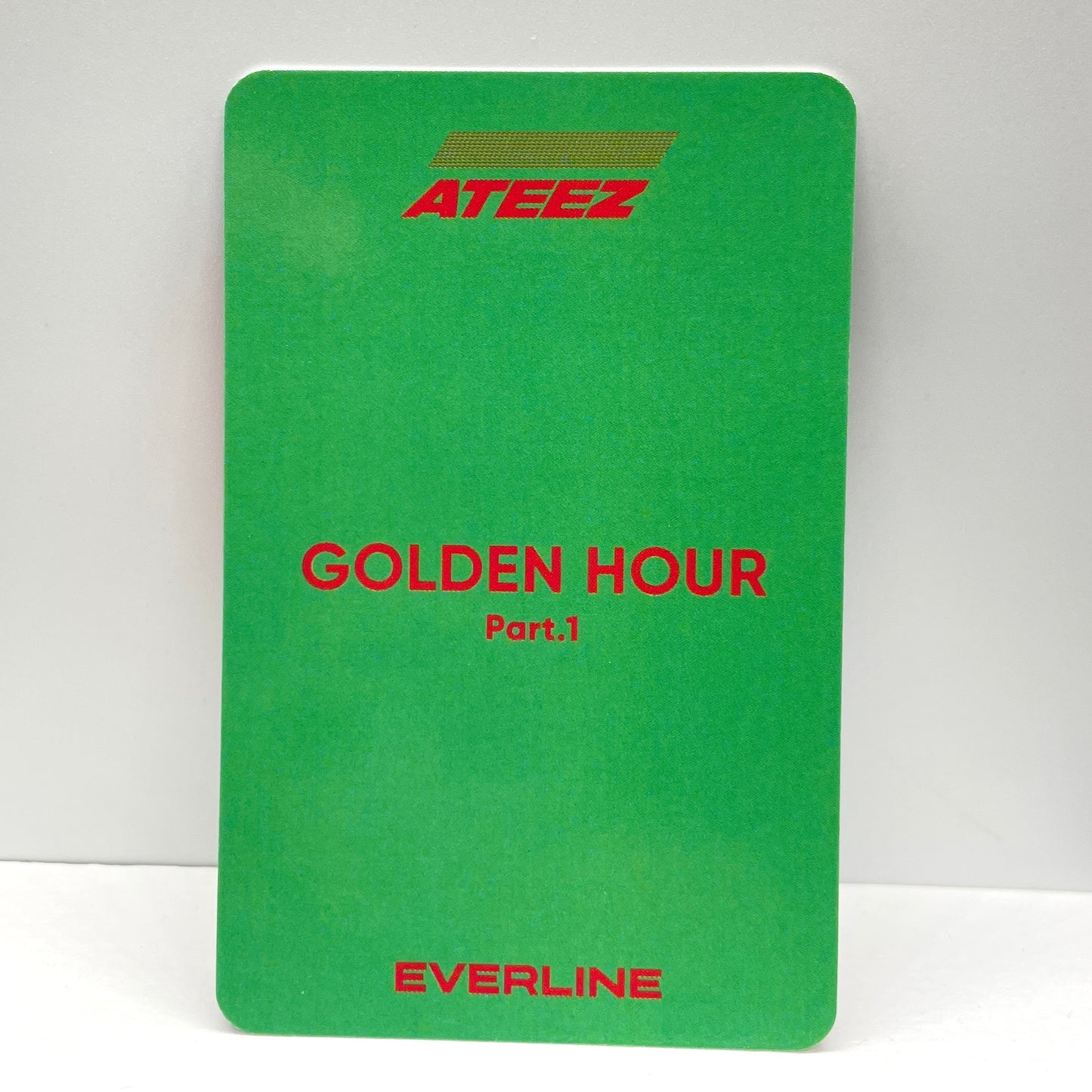 ATEEZ GOLDEN HOUR : Part.1 EVERLINE Photocard